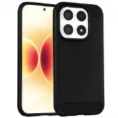IMoshion Brushed Backcover voor de Xiaomi 17 - Zwart