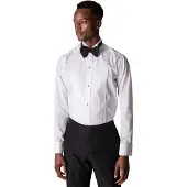 Eton overhemd wit uni slim fit katoen