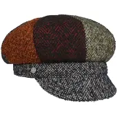 Lierys Multicolour Patchwork Newsboy Pet by