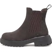 Woden Chelsea boots 'Aya Warm' chocoladebruin