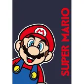 Super Mario Fleeceplaid Okey - 100 x 140 cm - Polyester