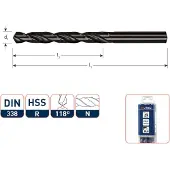 Rotec SPIRAALBOOR HSS-R 6,0MM - 10 ST DIN338N GEWALST