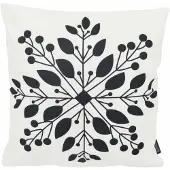 Gek op kussens! Sneeuwvlok | 45 x 45 cm | kussenhoes | katoen/polyester