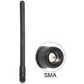 DeLOCK ZigBee 868 MHz antenne met SMA (m) connector - 2 dBi / zwart