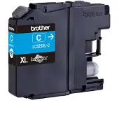 Brother LC-525XLC inktcartridge cyaan (origineel)