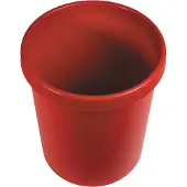 Helit Prullenbak 45 l Rood Kunststof