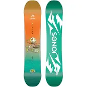 Jones - Packs (snowboards & bindingen) - Pack Youth Prodigy 2025 voor Unisex van Hout - Groen