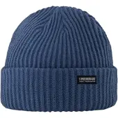 Poederbaas Muts Unisex Royal Rib Blue