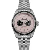 Ingersoll Analoog horloge rosa / zwart / zilver