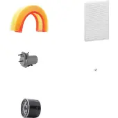 RIDEX 4055F13926 Filterset