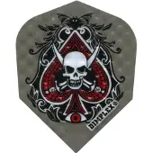 Harrows Dimplex Spades Skull - Dart Flights