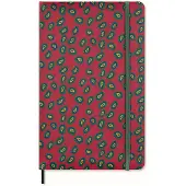 Moleskine LE Zijden Collection Notitieboek Large (13x21cm) Gelinieerd Bordeaux (box)