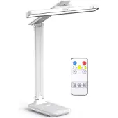 XO LED-lamp OZ07 met draadloze oplading, tot 36 uur batterijduur, afstandsbediening, wit