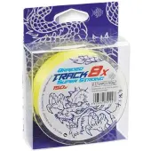 Kali Kunnan Track 8x 150 M Gevlochten Vislijn Geel 0.100 mm