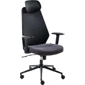 Beliani ORYN - Bureaustoel - Zwart - Mesh
