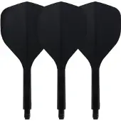 Condor AXE 120 Trifin Flights Black Medium