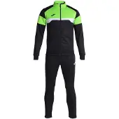 Joma Danubio Iii Tracksuit Zwart 12-14 Years Jongen