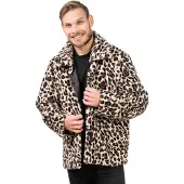 Chaks Luipaardprint Jas Heren - Maat M