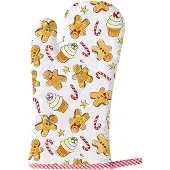 Blond Amsterdam Ovenwant Christmas Wit 32 X 18 X 3 Cm