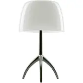 Foscarini Design tafellamp Lumiere grande, dimbaar, wit / opaal, Woon-/ Eetkamer, Glas, Design, tafellamp