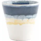 Salt & pepper Mok Flow Blauw 100 ml (Set van 4)