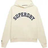 Superdry Sweatshirt 'Athletic Essentials' marine / offwhite