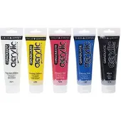 Daler Rowney Daler-Rowney Acrylverf 1 Stuk x 120 ml - Rood
