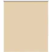 vidaXL Verduisteringsgordijn, beige, 125x130 cm, stofbreedte 121,6 cm