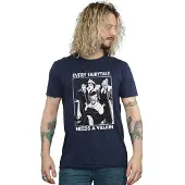 Disney Heren Elk sprookje heeft een schurk nodig Katoenen T-shirt (Marineblauw)