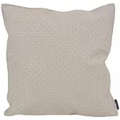 NOVÉE Sierkussen embossed beige | 45 x 45 cm | pu leder