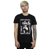 Disney Heren Elk sprookje heeft een schurk nodig Katoenen T-shirt (Zwart)