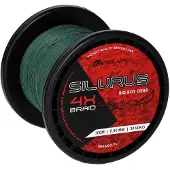 Mikado Silurus 4x Gevlochten Vislijn 300 M Groen 0.400 mm