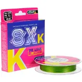 Asari K-8 Pe 8x 150 M Gevlochten Vislijn Transparant 0.160 mm