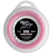 Black Magic Shock Leader Fluorocarbon 80 M Zwart 0.800 mm