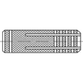 Toolcraft TO-5455503 Spreidplug 25 stuk(s)