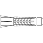 Toolcraft TO-5455080 Plug 49 mm 100 stuk(s)