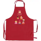 Winkler Keuken schort zonder zak Cupcake