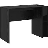 vidaXL Bureau Zwart Eiken Bewerkt hout 109 x 50 x 78 cm