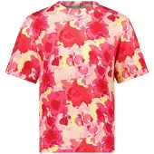 Cars T-shirt roze Meisjes Viscose Ronde hals All over print - maat 140