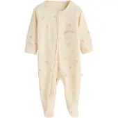Next Rompertje/body beige / hemelsblauw / lichtbruin / pastelroze