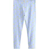Next Leggings lichtblauw / geel / limoen / wit