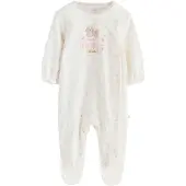 Next Nachtkledij beige / lichtgroen / rosa / wit