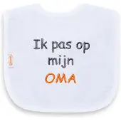 Funnies Slabber | Ik Pas op mijn Oma