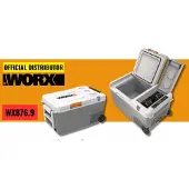 WORX ACCU-GEVOEDE KOELBOX WX876.9