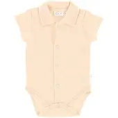 Day Romper Met Kraagje - Apricot - Maat 62/68
