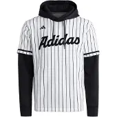 Adidas Sportsweatshirt 'Dugout' zwart / wit