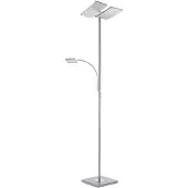 JUST LIGHT LED-vloerlamp 11725-55, staal, 25 W, 2900 lm, 3000 K