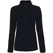 Rock Experience Tempus Fleece Met Halve Rits Zwart L Vrouw