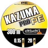 Asari Kazuma Pro Pe Gevlochten Vislijn 300 M Grijs 0.350 mm