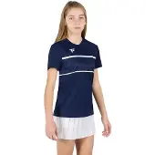 Tecnifibre Team Tech Short Sleeve T-shirt Blauw 12-14 Years Meisje